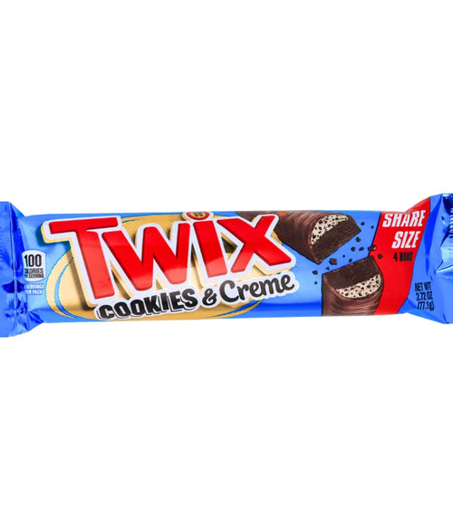 Twix Cookies & Creme Share Size - 2.72oz (Box of 20 Units)