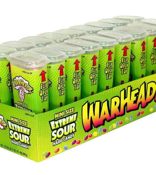 WARHEADS Extreme Sour Hard Candy Mini (18 x 50g)