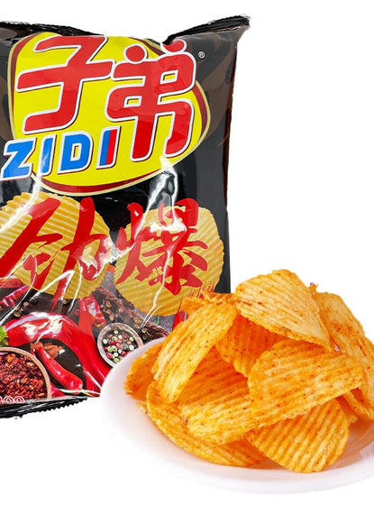 ZiDi Potato Snack BBQ Flavor  150g150g x 12 units (BB 2024.9.19)