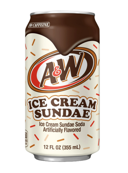 A&W Ice Cream Sundae (12x355ml)