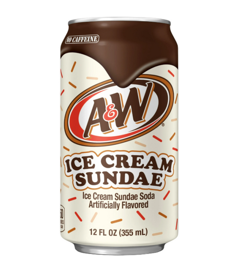 A&W Ice Cream Sundae (12x355ml)