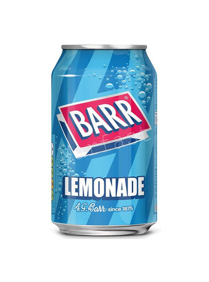 [UK] Barr Lemonade Soda Can 330 Ml x 24 Pack