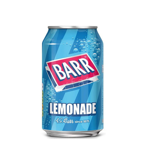 [UK] Barr Lemonade Soda Can 330 Ml x 24 Pack
