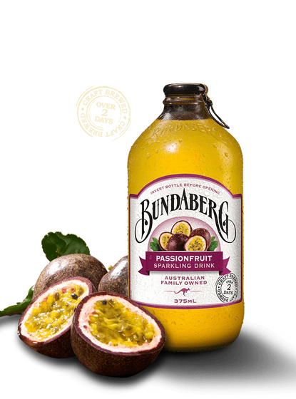 Bundaberg Passionfruit Glass Bottle (24X375ml)