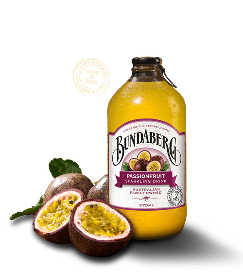 Bundaberg Passionfruit Glass Bottle (24X375ml)