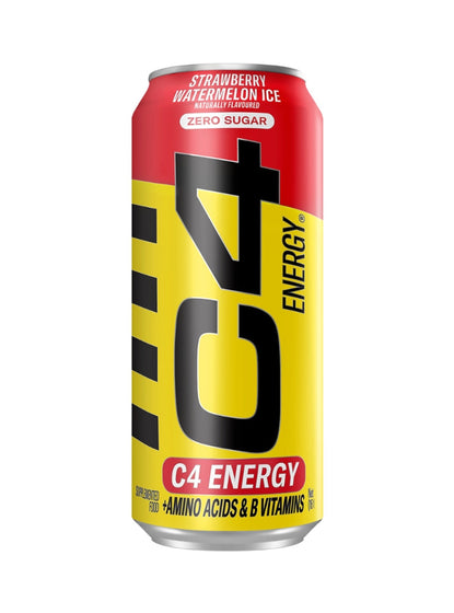 [CA] C4 Energy Strawberry Watermelon Ice 473 Ml x 12 Pack