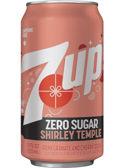 7UP Shirley Temple Zero Sugar  (12x355ml)