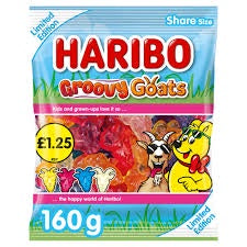 Haribo Groovy Goats (12 x 160g)