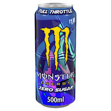 [UK] Monster Full Throttle Zero Sugar Can 500 Ml x 12 Pack