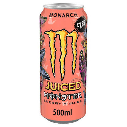 [UK] Monster Monarch Can 500 Ml x 12 Pack