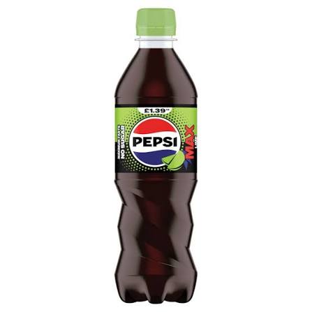 [UK] Pepsi Max Lime PET Bottle 500 Ml x 12 Pack