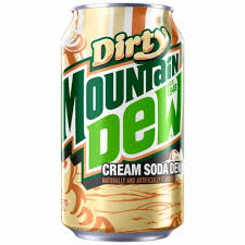 Mountain Dew Dirty Cream Soda Can (12x355ml)