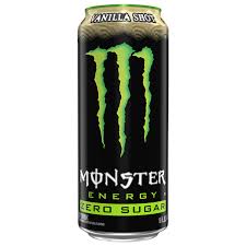 Monster Vanilla Shot Zero Sugar Can 16 Oz x 24 Pack