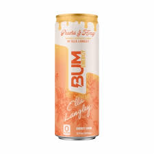 Bum Energy Peaches & Honey Can 12 Oz x 12 Pack