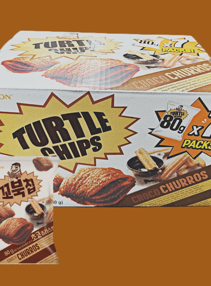 Turtle Churro Chips (7 x 80g)