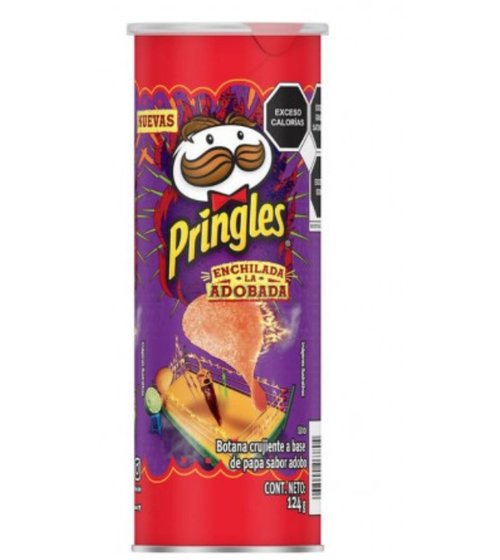 Pringles Encheladas la Adobada (12 x 124g)