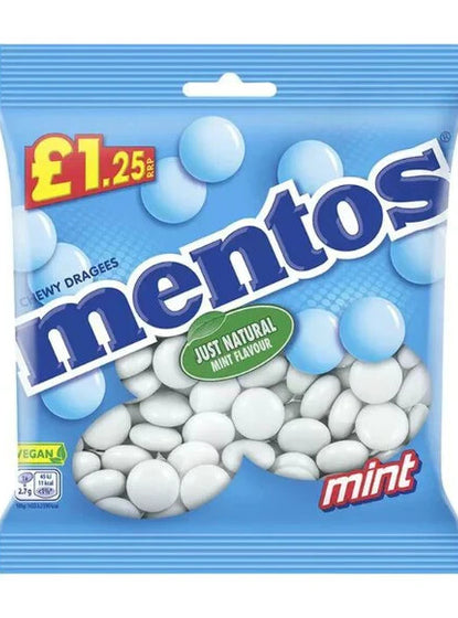 [UK] Mentos Chewy Mint HB 135 Gms x 12 Pack