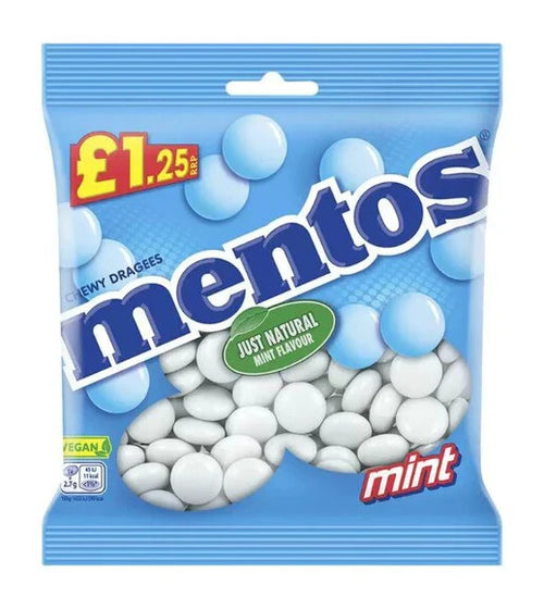 [UK] Mentos Chewy Mint HB 135 Gms x 12 Pack