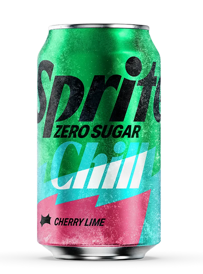 Sprite Chill Cherry Lime Zero Sugar Can 12 Oz x 12 Pack