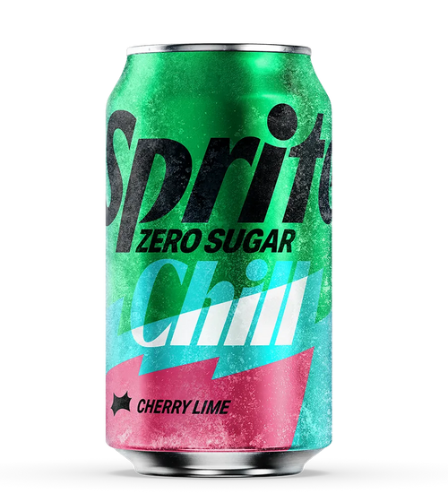 Sprite Chill Cherry Lime Zero Sugar Can 12 Oz x 12 Pack
