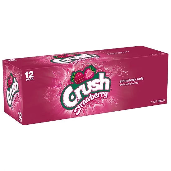 Crush Strawberry x 12 Case