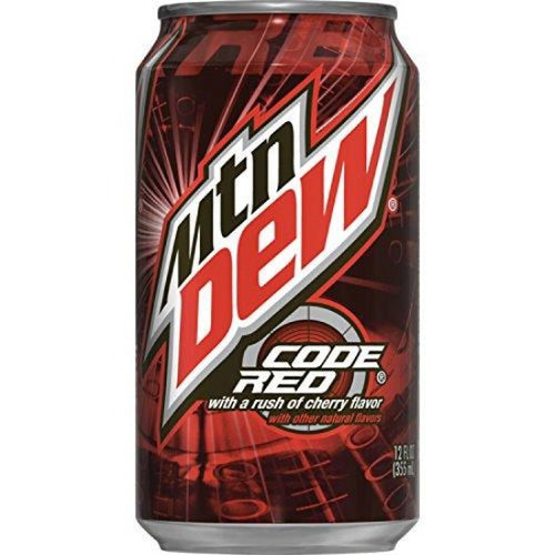 Mountain Dew Code Red x 12 Case