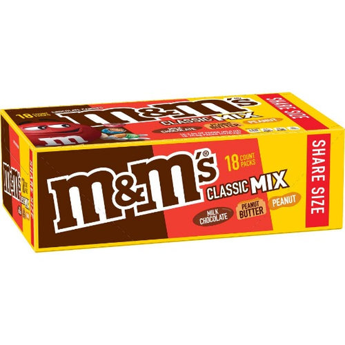 M&M's Classic Mix! (Share Size) x 18 Box