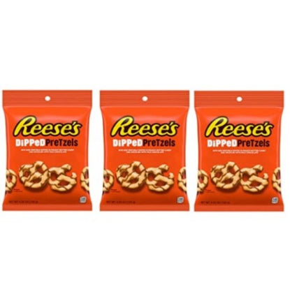 REESE'S DIPPED PRETZELS POUCH 12CT