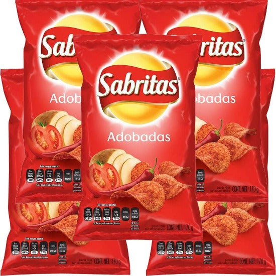 Sabritas Adobadas Chips (Mexico) x 30 Box