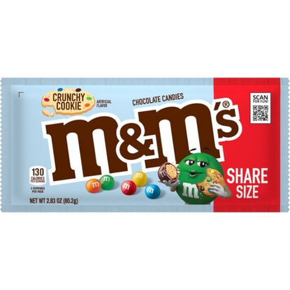 M&M's Crunchy Cookie! (Share Size) x 24 Box