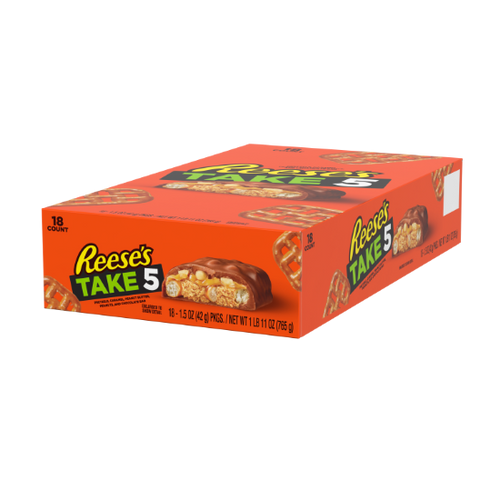 REESE'S TAKE 5 REG SIZE 1.5OZ 18CT