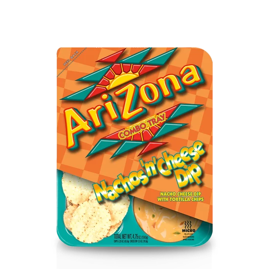 Arizona Combo Tray! Nachos 'n' Cheese Dip x 12 Box