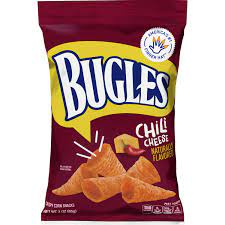 BUGLES CHILI CHEESE 3OZ x 6 Box