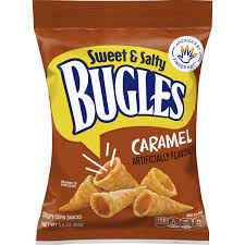 BUGLES SWEET & SALTY CARAMEL 3.5OZ 7CT