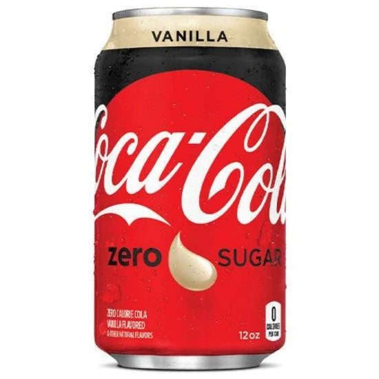 Coca-Cola Vanilla Zero x 12 Case