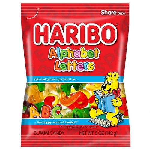 Haribo Alphabet Letters x 12 Box