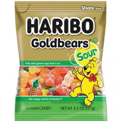 Haribo Sour Goldbears 4.5 OZ (12CT)