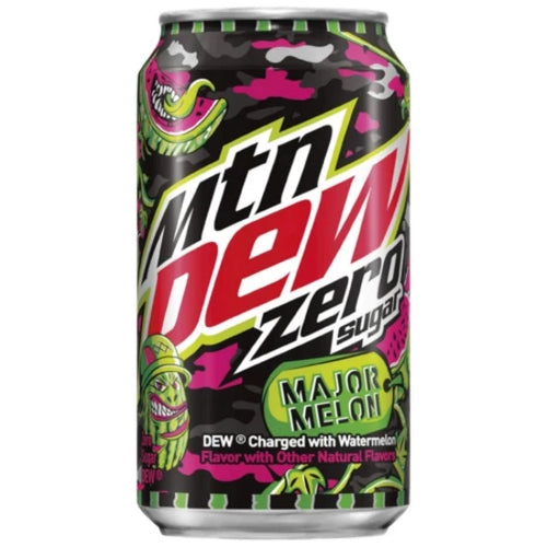 Mountain Dew Major Melon Zero x 12 Case (US)