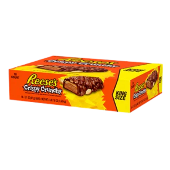 Reces Crunch Reese's Crispy Crunchy King Size (18x3oz) – SnacksNow