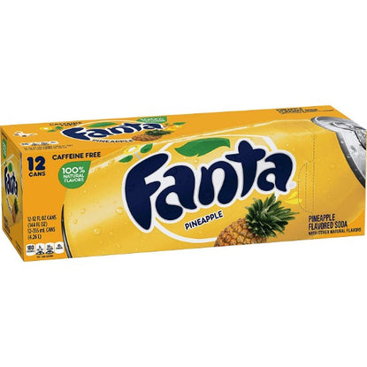 Fanta Pineapple x 12 Case