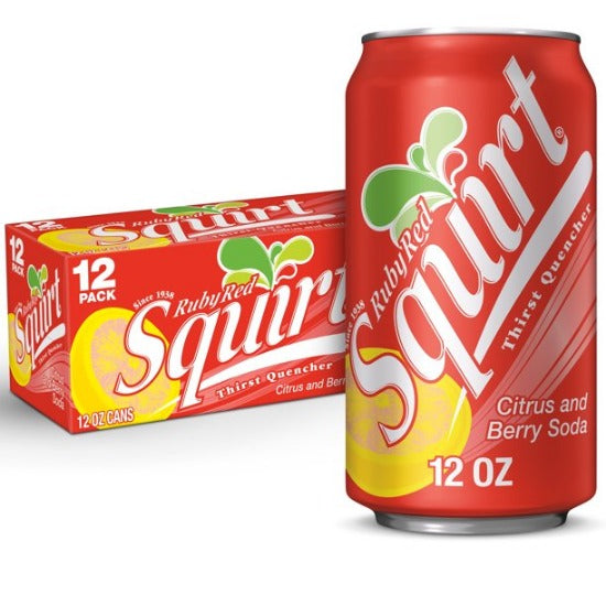 Squirt Ruby Red Soda x 12 Case