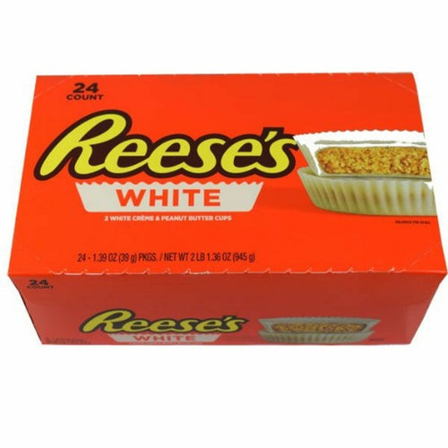 Reese's White Peanut Butter Cups! x 24 Box